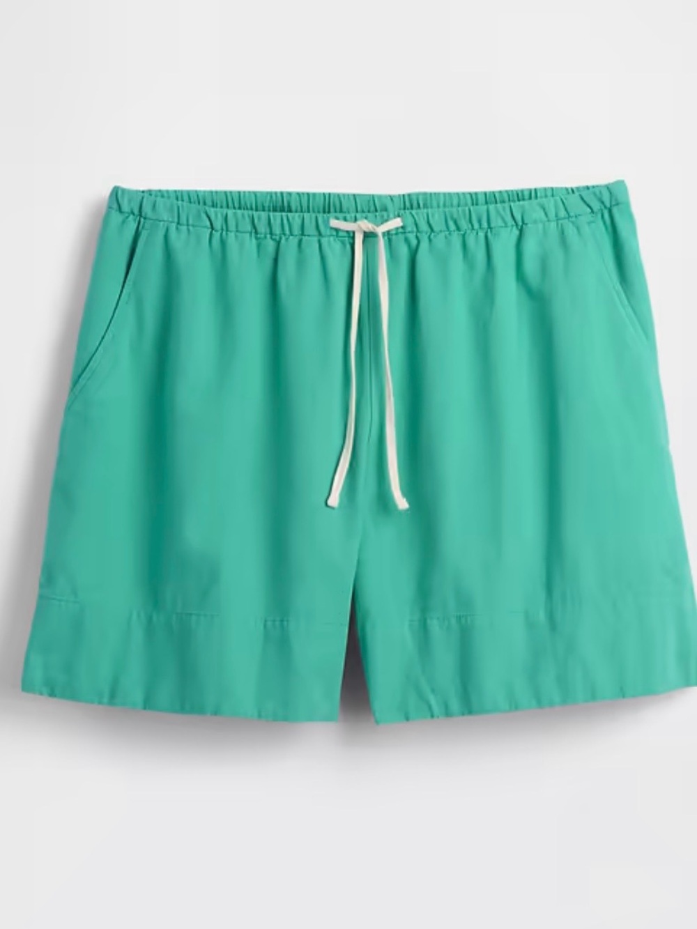 Linen-Blend shorts 6”